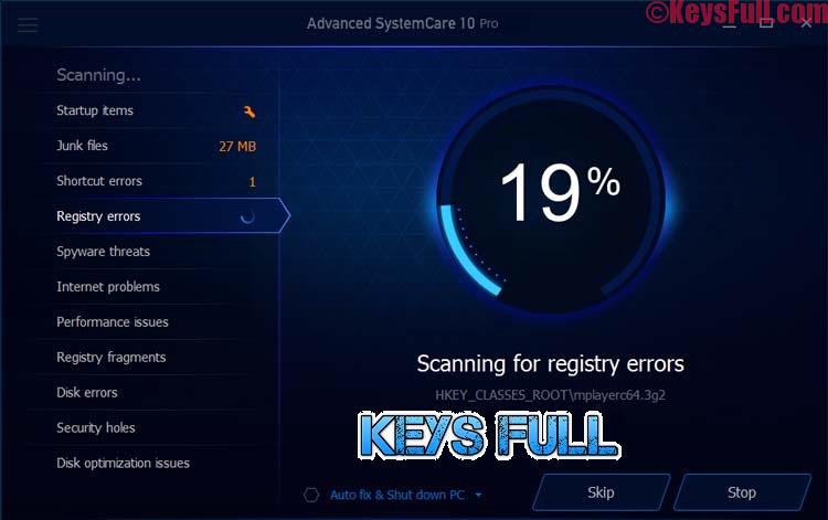 Advanced systemcare 10.2 serial key replacement